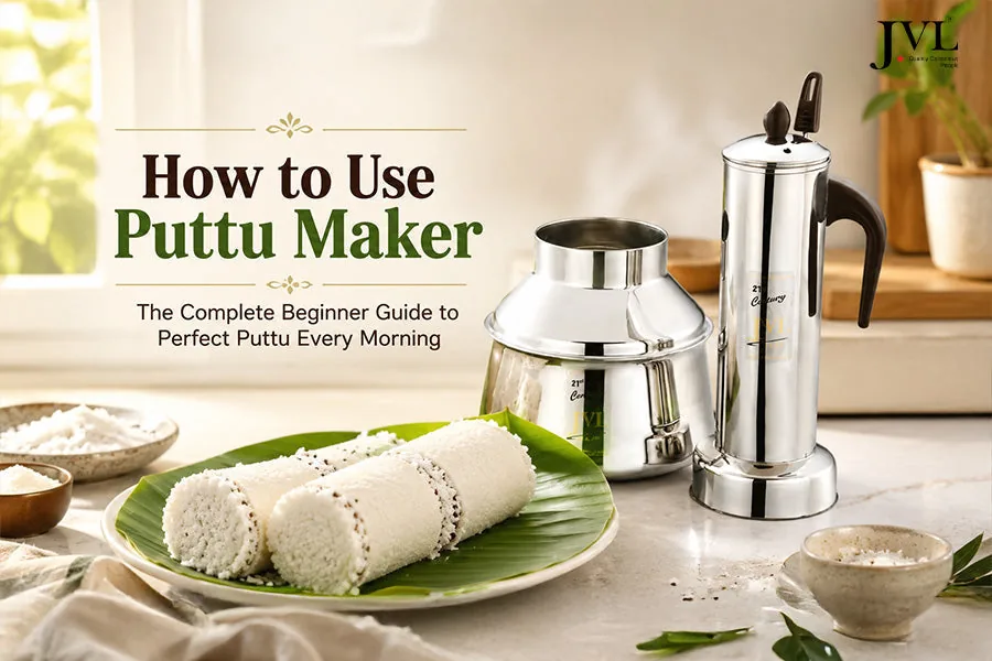 How to Use Puttu Maker – The Complete Beginner Guide to Perfect Puttu Every Morning