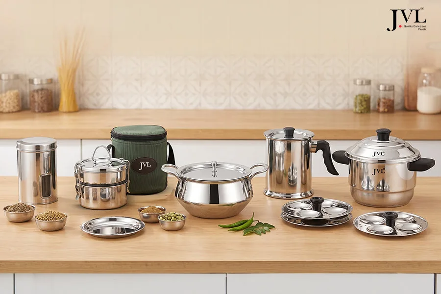 Stainless Steel Kitchen Accessories – Outfitting Your Indian Kitchen the Right Way