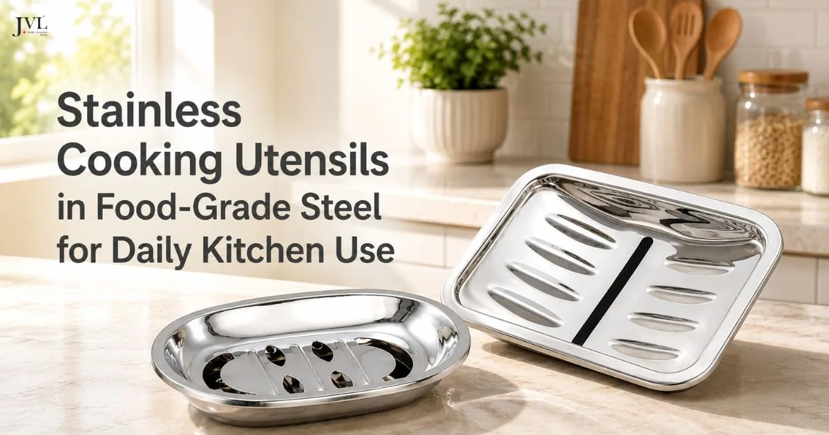 The Stainless Cooking Utensils That Made Her Kitchen Healthier Without Any Extra Effort