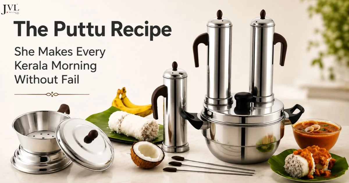 Kerala Puttu Recipe: How to Make Soft, Crumbly Puttu at Home