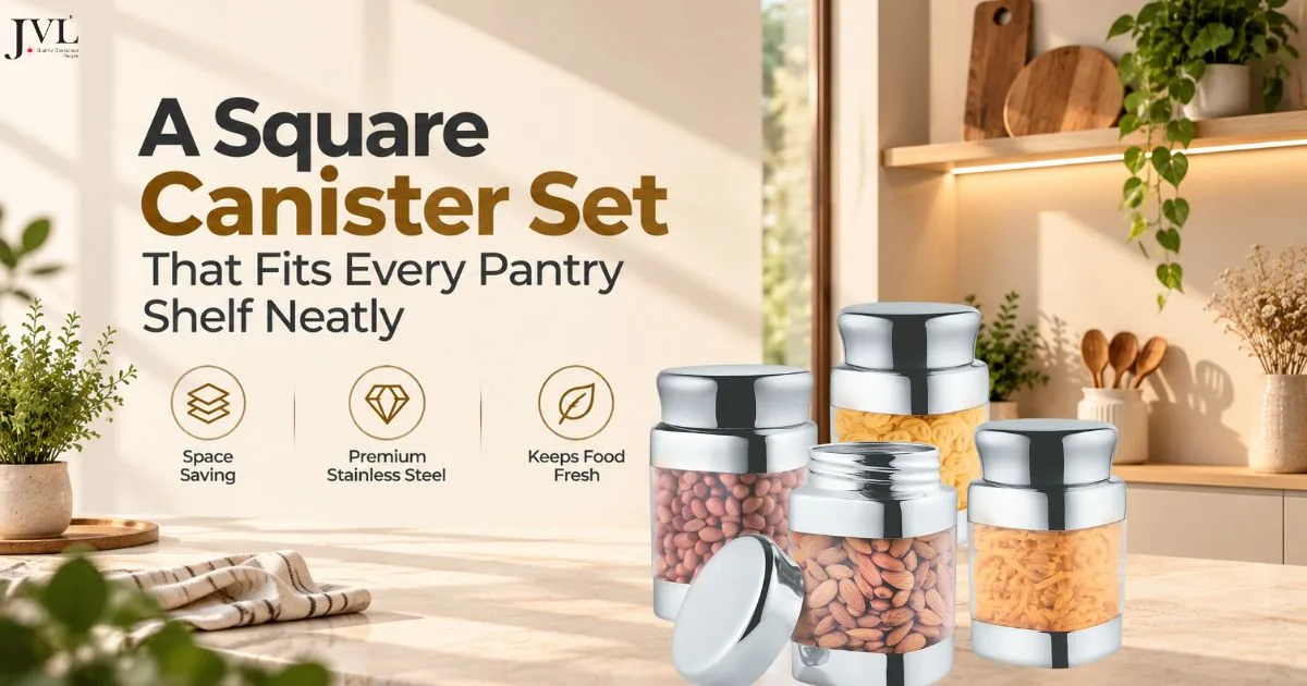 How a Square Canister Set Transforms Your Kitchen Pantry Organisation Overnight