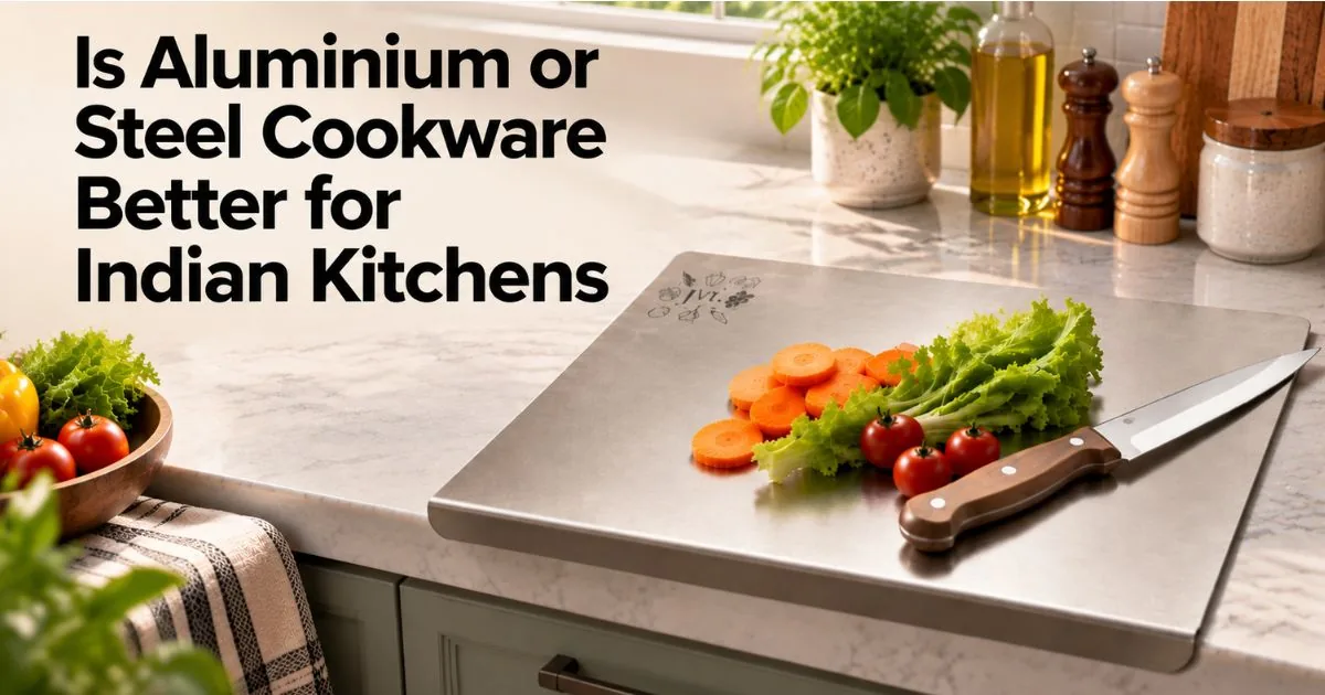 Steel vs Aluminium Cookware: Which Is Better for Indian Kitchens?