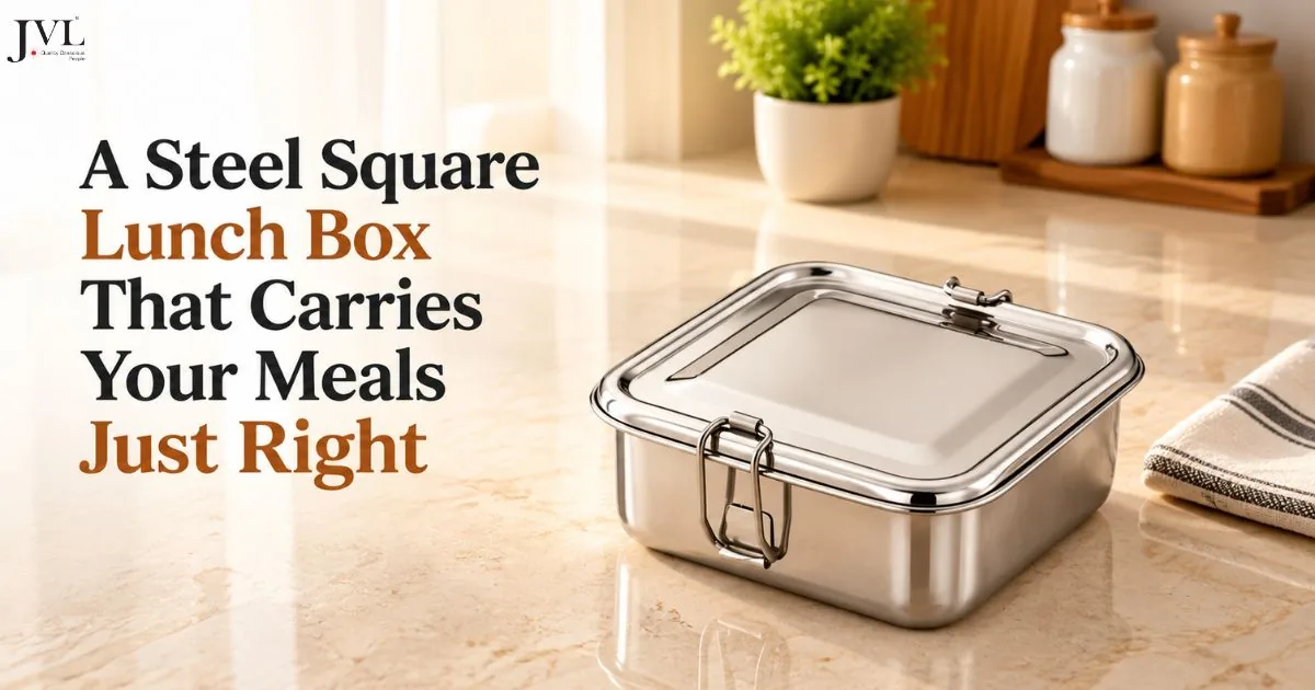 Why a Steel Square Lunch Box Is the Smartest Tiffin You Will Ever Own